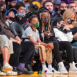 Celebrities attend Los Angeles Lakers v Golden State Warriors, Staples Center, Los Angeles, California, USA - 19 Oct 2021