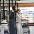 EXCLUSIVE: Angelina Jolie Does Some Grocery Shopping With Daughter Vivienne at Gelson's Supermarket in Hollywood, CA.
