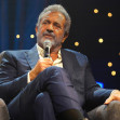 *EXCLUSIVE* *STRICTLY NOT AVAILABLE FOR DAILY MAIL ONLINE USAGE* Mel Gibson breaks Exclusive Filming News at London Event