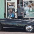 *EXCLUSIVE* A scruffy looking Chris Pine has a laugh with our photographer while out for coffee!