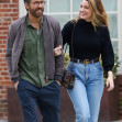 *EXCLUSIVE* Blake Lively and Ryan Reynolds look blissful during a romantic stroll in NYC!