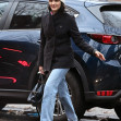 EXCLUSIVE: Rachel Weisz is photographed going for a walk in the Park Slope neigborhood of Brooklyn in New York