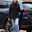 EXCLUSIVE: Rachel Weisz is photographed going for a walk in the Park Slope neigborhood of Brooklyn in New York
