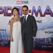 Benedict Cumberbatch and Sophie Hunter Attend the "Spider-Man: No Way Home" Premiere in Los Angeles
