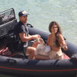 *EXCLUSIVE* *WEB MUST CALL FOR PRICING* James Franco and girlfriend Izabel Pakzad enjoy a romantic day at the beach on the Greek island of Mykonos.