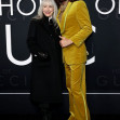 Jared Leto și mama lui, Constance, la lansarea House of Gucci