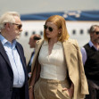 USA. Sarah Snook and Brian Cox in the (C)HBO series : Succession - season 3 (2021). Plot: The Roy family is known for controlling the biggest media and entertainment company in the world. However, their world changes when their father steps down from the