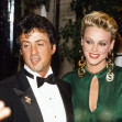 Brigitte Nielsen și Sylvester Stallone