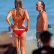 Fosta soție a lui a lui Sean Penn, surprinsă la plajă cu un actor