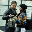 EXCLUSIVE James McAvoy spends a romantic afternoon with his girlfriend, American actress Lisa Liberati. X Men star James surprised Lisa with a bunch on flowers. The loved up couple then packed on the