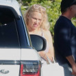 Pamela Anderson, surprinsă în Malibu