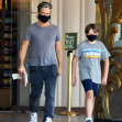 *EXCLUSIVE* Colin Farrell takes his kid to the book store