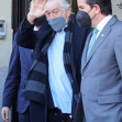 Robert De Niro And Rumoured Love Interest Tiffany Chen Leave The Ritz Hotel In Madrid