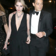 Rami Malek &amp; Lucy Boynton leave The 'No Time To Die' James Bond Party, London