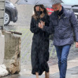 Angelina Jolie, fotografiată fără copii în Roma