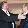 Gerard Depardieu și Vladimir Putin