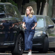 EXCLUSIVE: 90210 star Jennie Garth wears a boilersuit and forgoes her wedding ring, as she meets with third husband Dave Abrams, amidst alleged reports of a rocky marriage