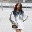 Les célébrités arrivent au défilé de mode Louis Vuitton lors de la Fashion Week printemps/été 2022 ŕ Paris