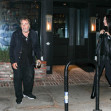 *EXCLUSIVE*  Al Pacino steps out with Mick Jagger and Clint Eastwood's ex  28 year old Noor Alfallah on a dinner date in Venice - ** WEB MUST CALL FOR PRICING **