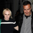 Rebel Wilson walks out of Craigs Arm in Arm with a mystery guy