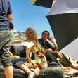 EXCLUSIVE: Adrien Brody with Ana De Armas on set of Marilyn Monroe Movie 'Blonde'