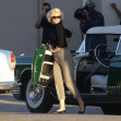 EXCLUSIVE: Ana De Armas as 'Marilyn Monroe' and Adrien Brody as 'Arthur Miller' are Spotted on the Set of Blonde in Los Angeles.