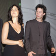 Carrie-Anne Moss and Keanu Reeves