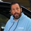 Adam Sandler shows love to his fans as he makes his way to Monday dinner in NYC with a black eye