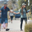 *EXCLUSIVE* Mel Gibson and girlfriend Rosalind Ross enjoy some fresh air in Malibu