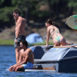 *EXCLUSIVE* *WEB EMBARGO UNTIL JULY 4, 2022 8:30 PM ET* Olivia Jade Giannulli and her sister Bella were spotted on the lake with Patrick and Christopher Schwarzenegger over the Fourth of July Holiday - ** WEB MUST CALL FOR PRICING **