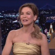 Renée Zellweger says she walks to the Oscars before revealing she was allergic to the adhesive used on the prosthetics she had to wear for The Thing About Pam