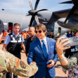 Tom Cruise Seen At RIAT Air Show,