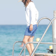 Jared Leto în St Tropez/ Profimedia