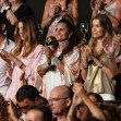 Antonio Banderas and Nicole Kimpel together with their twin sister Barbara Kimpel and her boyfriend the French actor Frederic Lerner enjoy the concert in Marbella Starlite of the famous Spanish singer-songwriter Joan Manuel Serrat