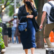 Jennifer Lawrence chats on her phone during a stroll in New York