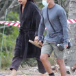 *PREMIUM-EXCLUSIVE* Orlando Bloom, Pete Davidson, &amp; cast continue filming 'Wizards' at Wangetti Beach