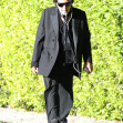 EXCLUSIVE: Al Pacino takes a power walk in Beverly Hills after announcing he will co-produce Johnny Depp' directorial debut!