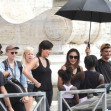 Charlize Theron and Uma Thurman shooting The Old Guard 2 in Rome