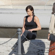 Charlize Theron and Uma Thurman shooting The Old Guard 2 in Rome
