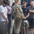 Charlize Theron and Uma Thurman shooting The Old Guard 2 in Rome