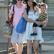 Former child superstar Macaulay Culkin is one proud papa as he enjoys a family day out with fiancŽe Brenda Song and their young son Dakota, 16 months, on a sunny afternoon in the LA suburbs.