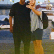 *EXCLUSIVE* Denzel Washington and his wife Pauletta Washington enjoy a dinner date at the Puny restaurant in Portofino