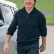 EXCLUSIVE: Great Balls Of Fire... Top Gun Star Tom Cruise Has A Scare As Smoke Billows From The End Of The Runway, Minutes After He Lands At A UK Airport