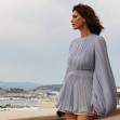 Romanian actress Catrinel Marlon poses for a photo shooting for Chopard jewellery in Cannes France.