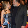 Russell Crowe and Sam Burgess hit the red carpet with their dates for Russell's new movie Poker Face in Rome.
