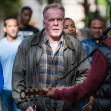 Nick Nolte filming the movie "Rittenhouse" in Philadelphia, PA