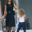 EXCLUSIVE: Irina Shayk And Her Daughter Lea De Seine Shayk Cooper Seen Having Fun While Heading Back Home In New York City