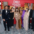 Actorii din Emily in Paris la premiera noului sezon/ Profimedia