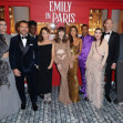Actorii din Emily in Paris la premiera noului sezon/ Profimedia
