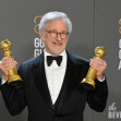 Steven Spielberg Wins Best Director - Motion Picture and Best Picture - Drama Award at the Golden Globes